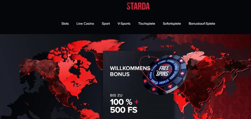 Starda Casino Deutschland: PromoCodes, Bonusse und die Top App für Spieler